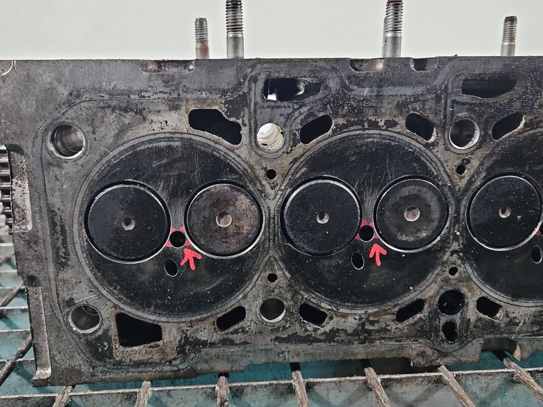 ГБЦ Головка блоку Alfa romeo 159 939A7000 — фото деталі 7