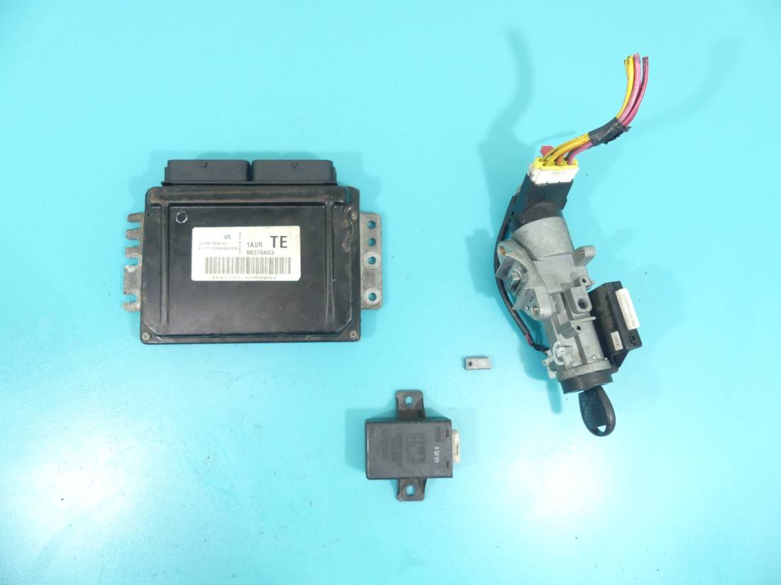 ЕБУ блок управління двигуна Chevrolet Aveo T200 96376653