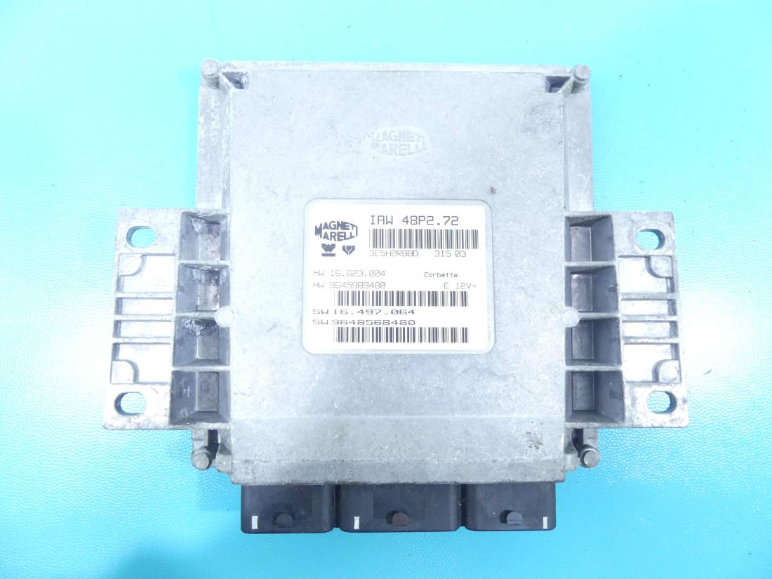 ЕБУ блок управління двигуна Citroen C3 9648568480