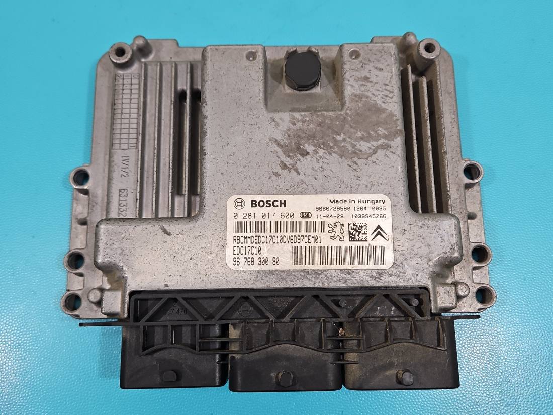 ЕБУ блок управління двигуна Citroen C3 0281017600