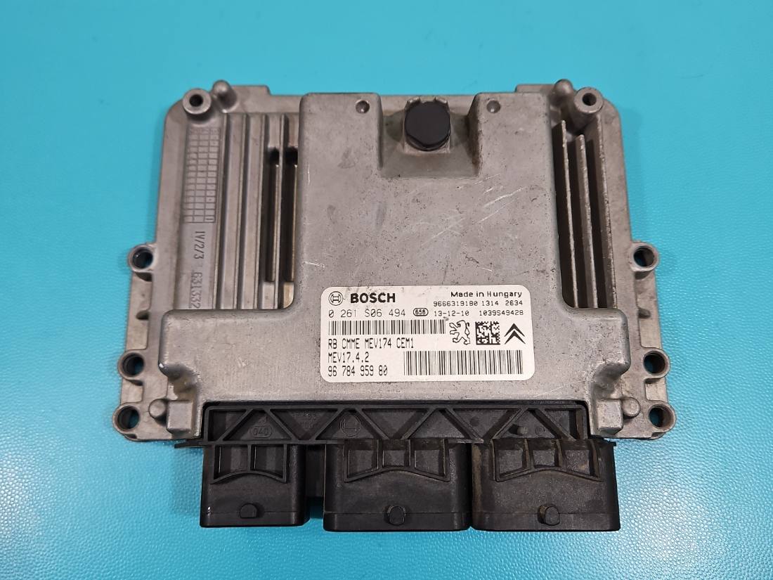 ЕБУ блок управління двигуна Citroen C3 0261S06494