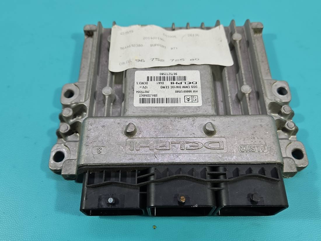 ЕБУ блок управління двигуна Citroen C4 9666912580