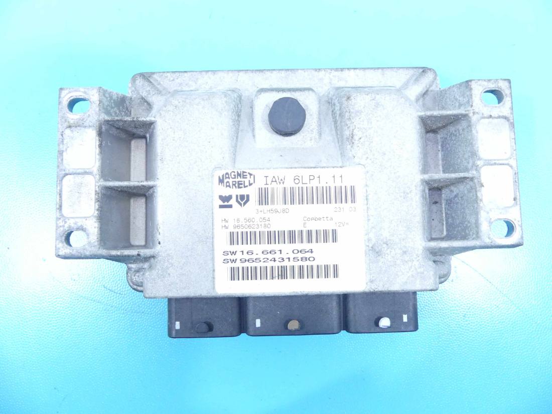 ЕБУ блок управління двигуна Citroen Xsara 9652431580