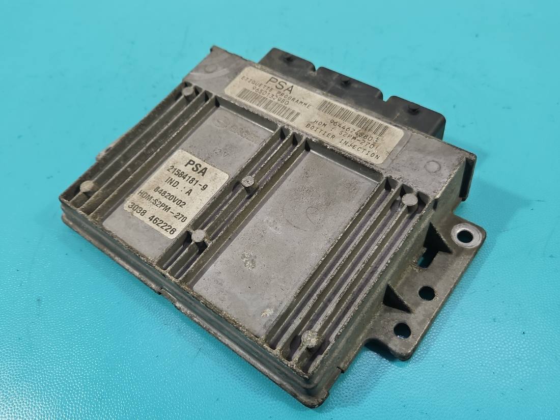 ЕБУ блок управління двигуна Citroen Xsara 9650132980