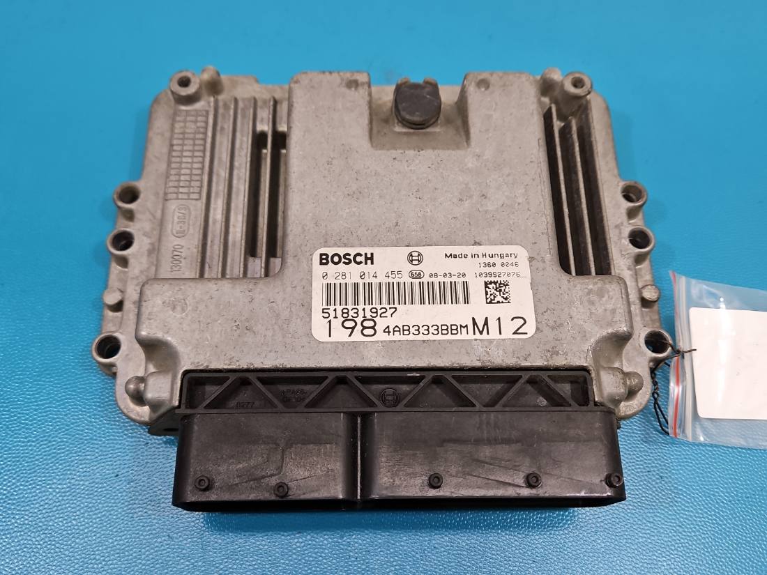 ЕБУ блок управління двигуна Fiat Bravo 0281014455