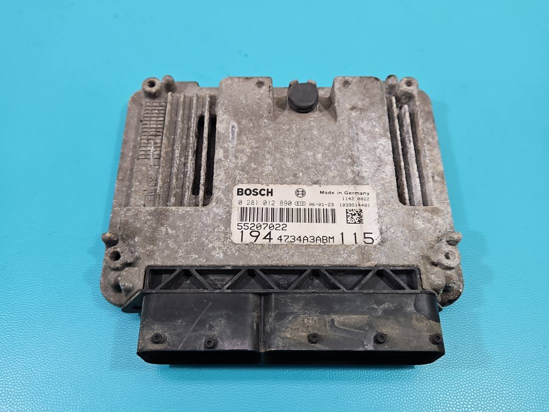 ЕБУ блок управління двигуна Fiat Croma 0281012890