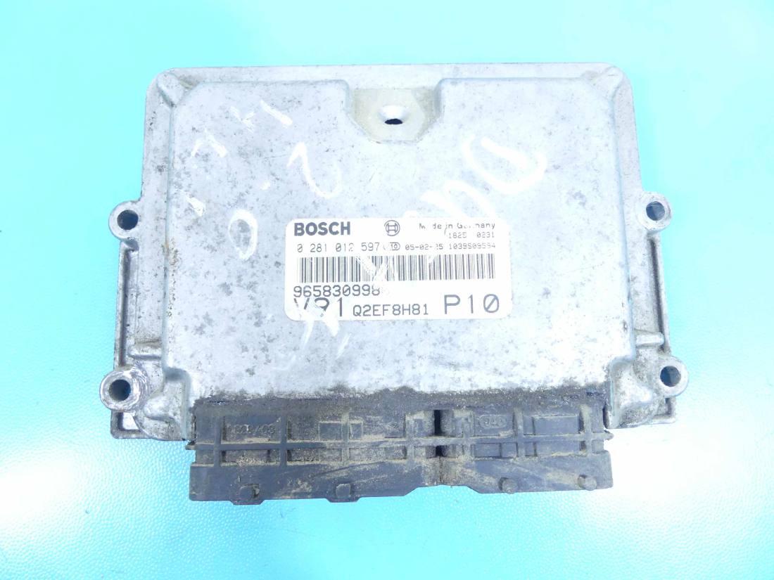 ЕБУ блок управління двигуна Fiat Ducato 0281012597