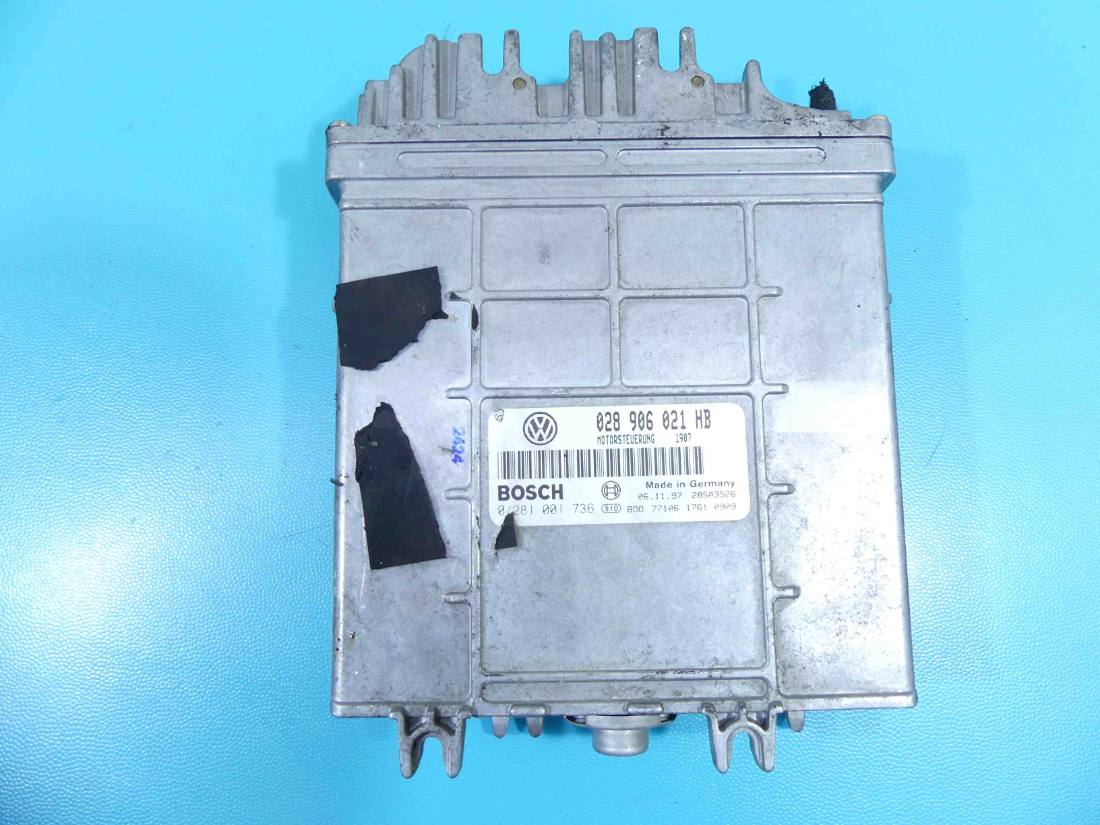 ЕБУ блок управління двигуна Ford Galaxy 0281001736