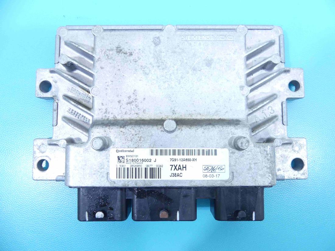 ЕБУ блок управління двигуна Ford Mondeo 7G91-12A650-XH