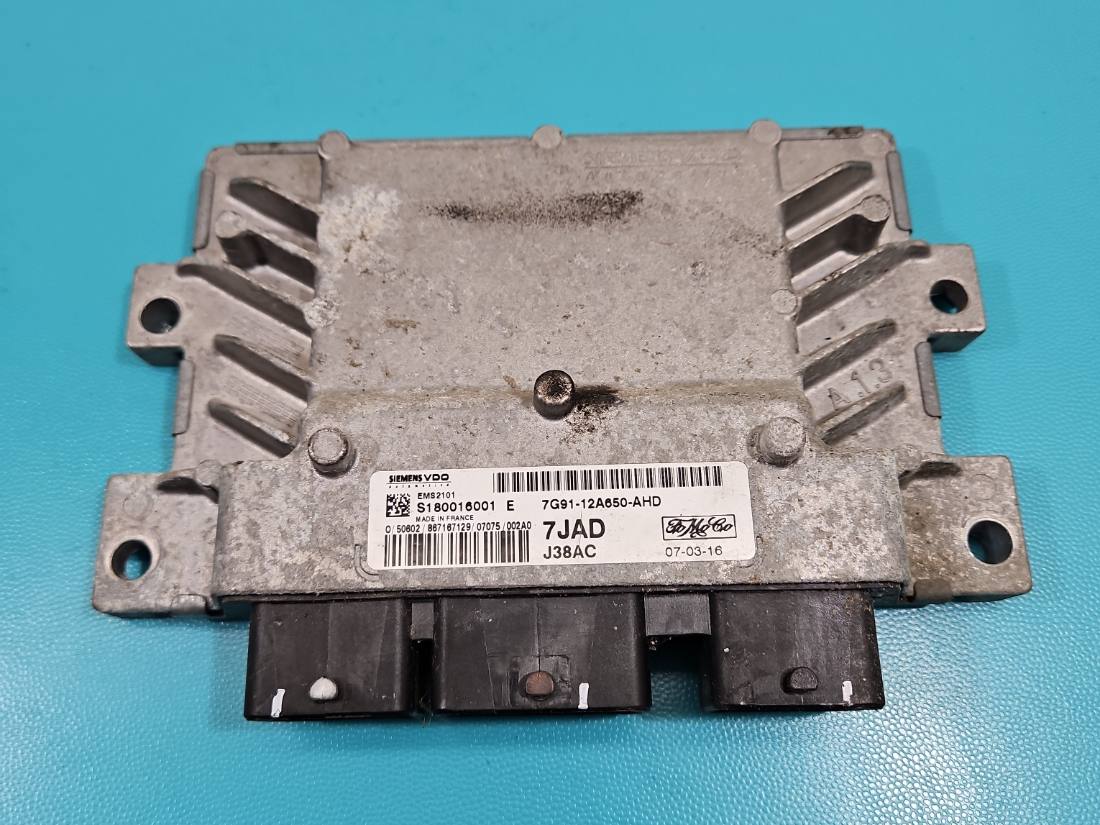 ЕБУ блок управління двигуна Ford Mondeo 7G91-12A650-AHD