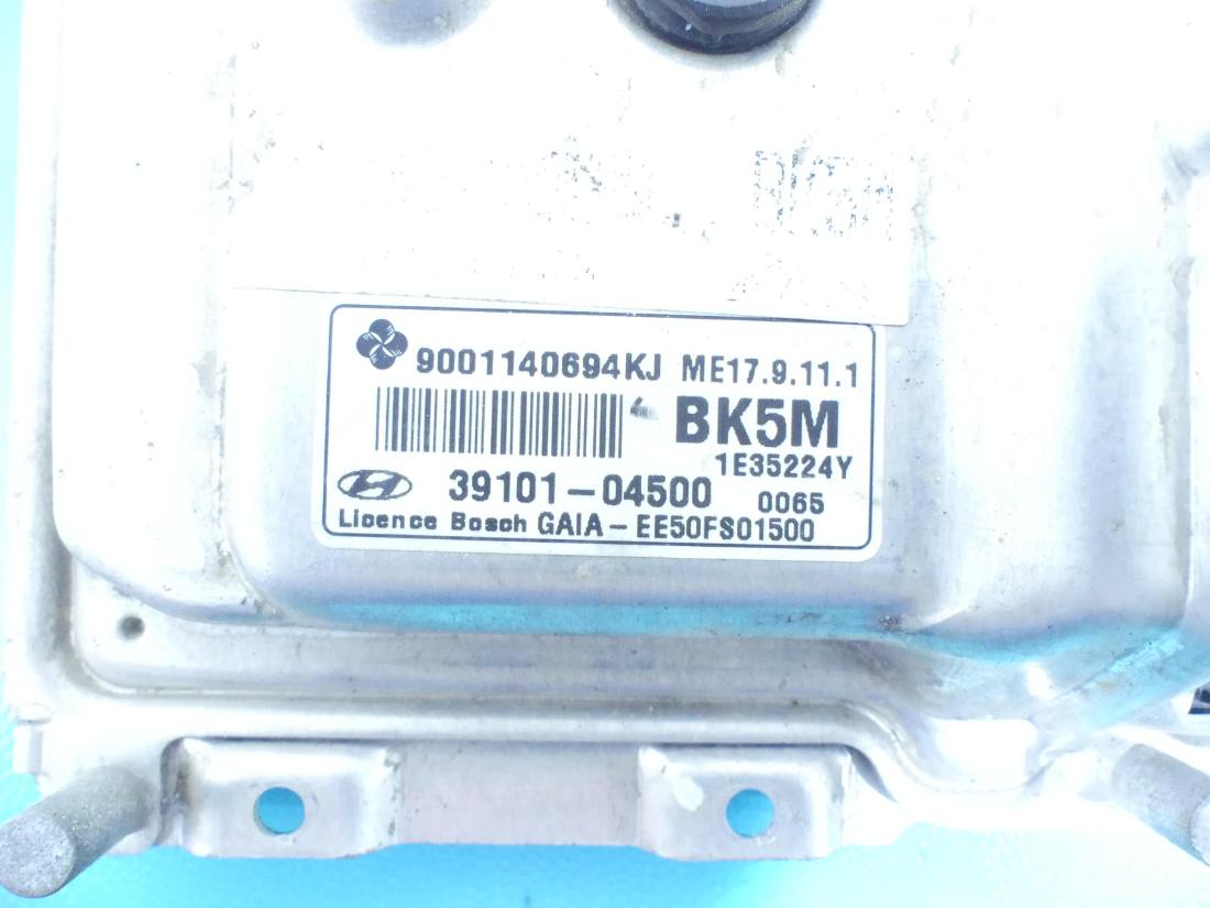 ЕБУ блок управління двигуна Hyundai I10 39101-04500 — фото деталі 3