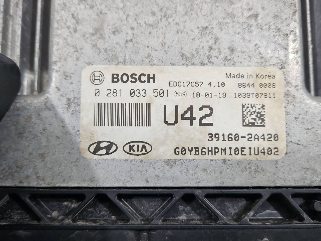 ЕБУ блок управління двигуна Kia Rio 39160-2A420 — фото деталі 2
