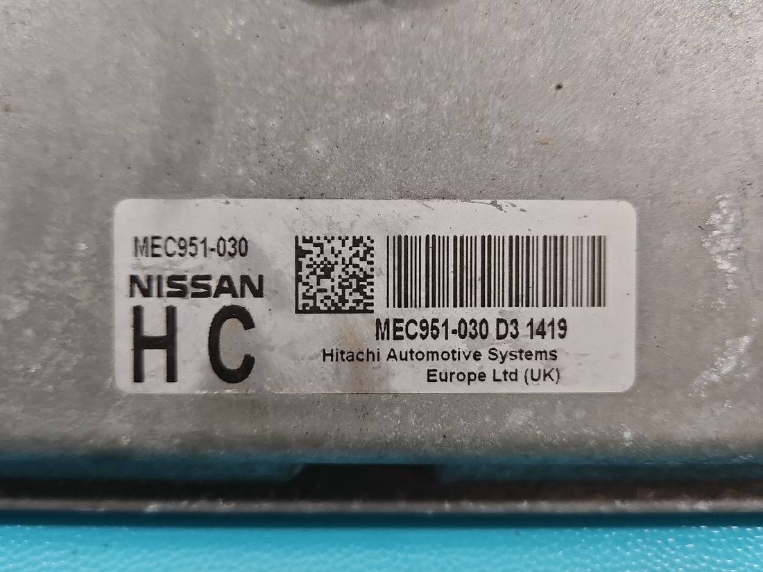 ЕБУ блок управління двигуна Nissan Qashqai MEC951-030 — фото деталі 2