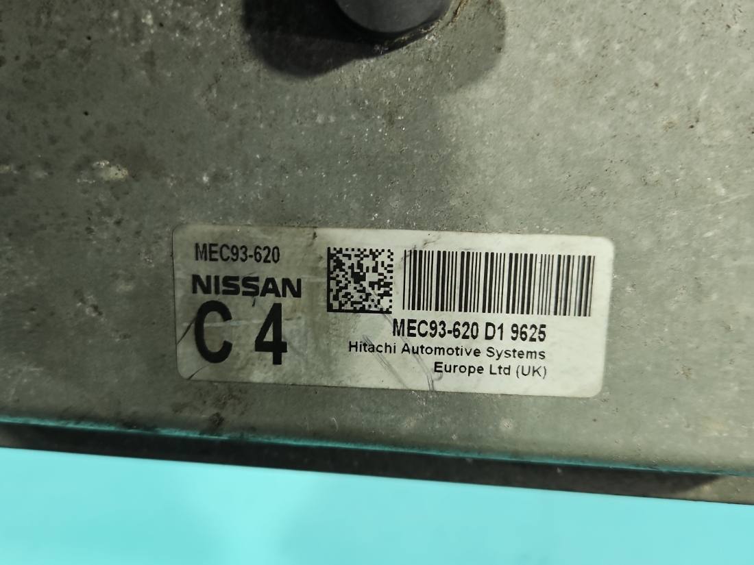 ЕБУ блок управління двигуна Nissan Qashqai MEC93-620 — фото деталі 2