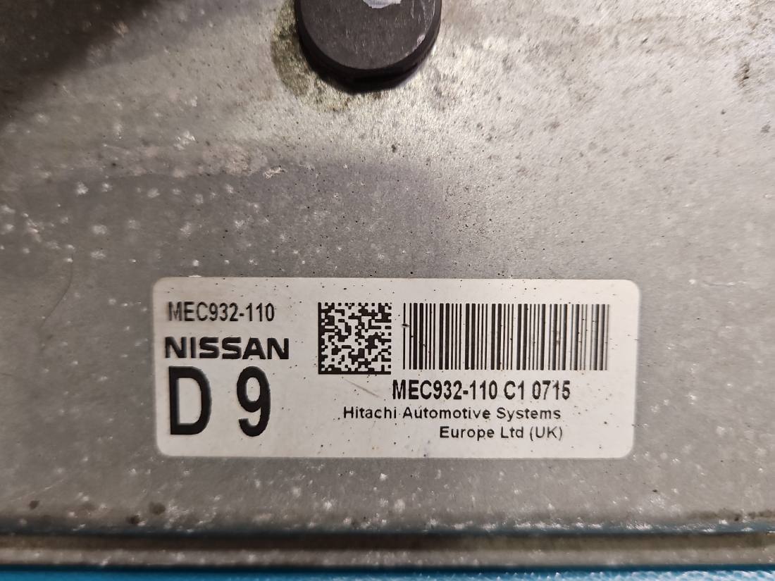 ЕБУ блок управління двигуна Nissan Qashqai MEC932-110 — фото деталі 2