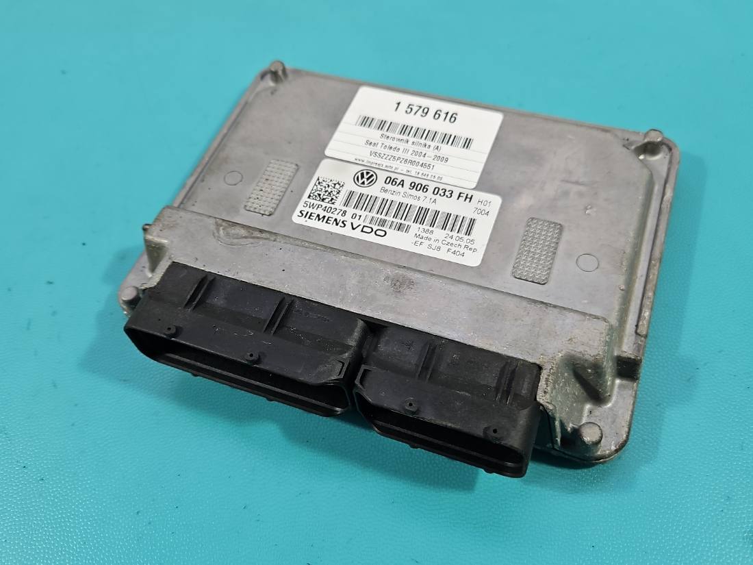 ЕБУ блок управління двигуна Seat Toledo 06A906033FH