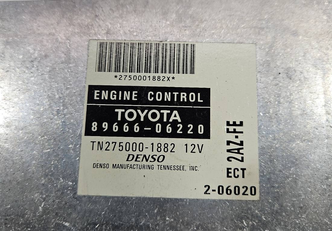 ЕБУ блок управління двигуна Toyota Camry 89666-06220 — фото деталі 2