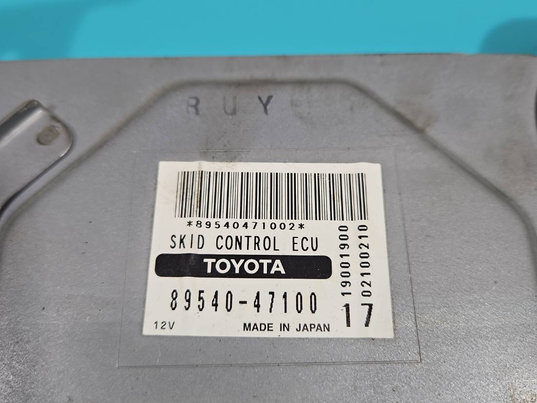 ЕБУ блок управління двигуна Toyota Prius 89540-47100 — фото деталі 2