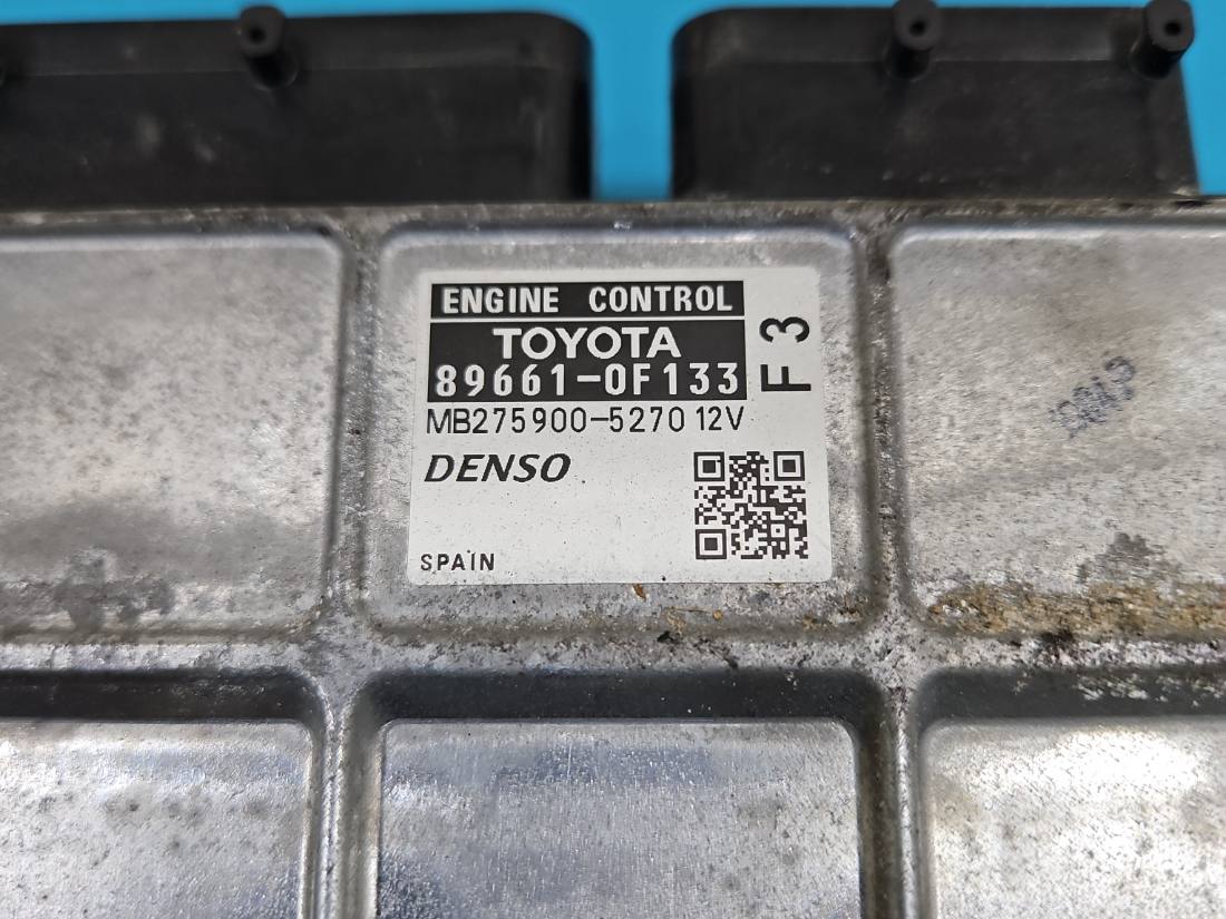 ЕБУ блок управління двигуна Toyota Verso 89661-0F133 — фото деталі 2