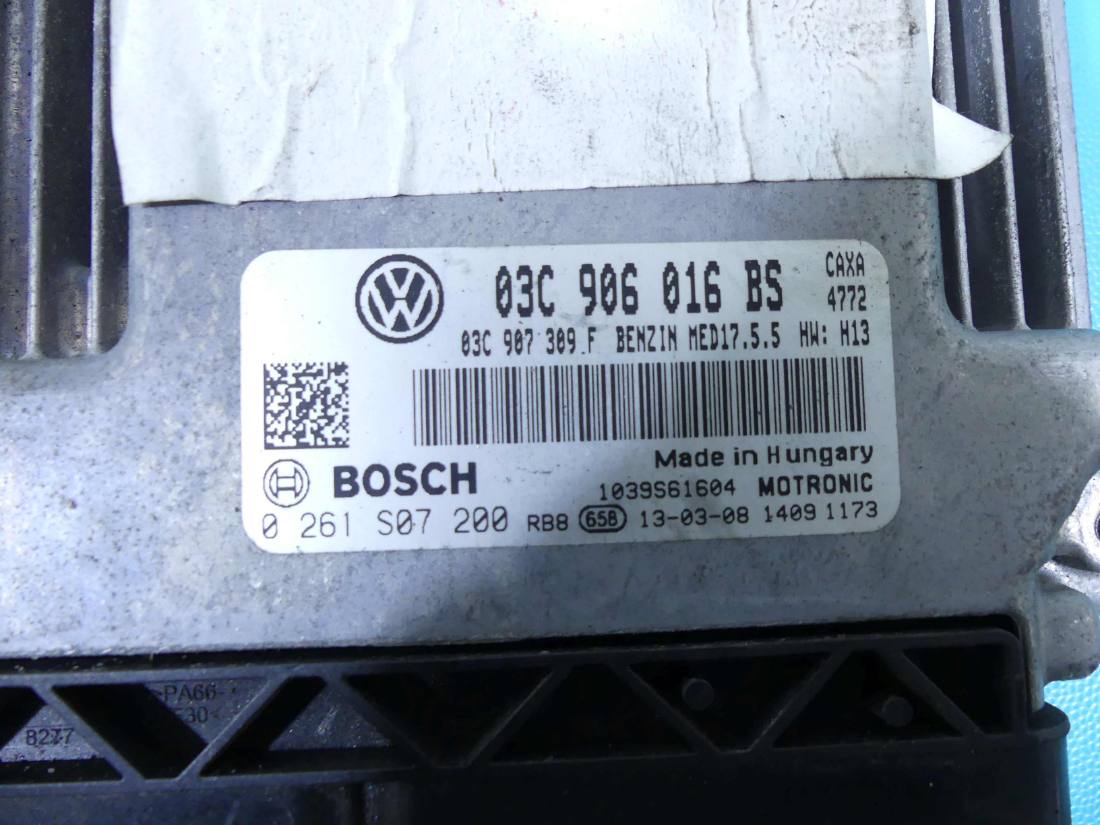 ЕБУ блок управління двигуна Volkswagen Jetta 03C906016BS — фото деталі 2