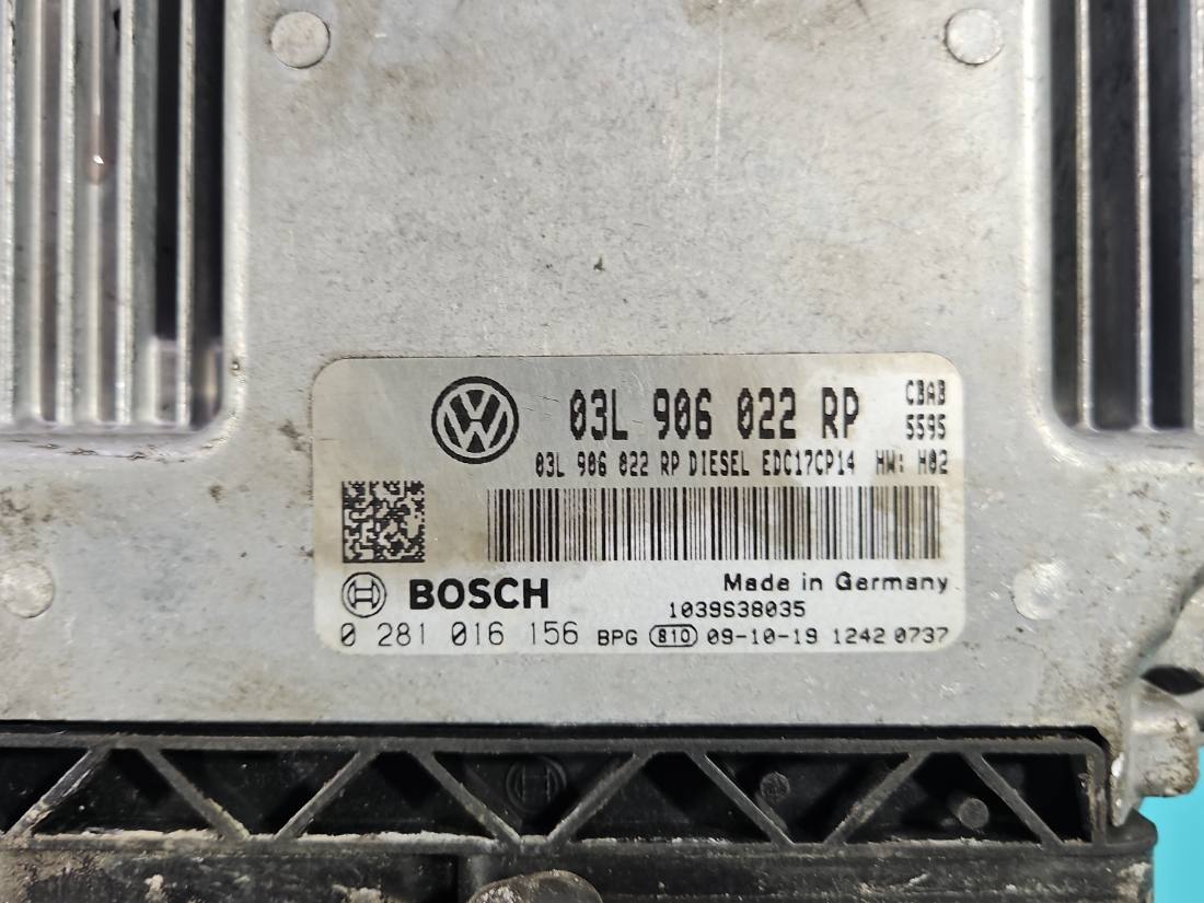 ЕБУ блок управління двигуна Volkswagen Tiguan 03L906022RP — фото деталі 2
