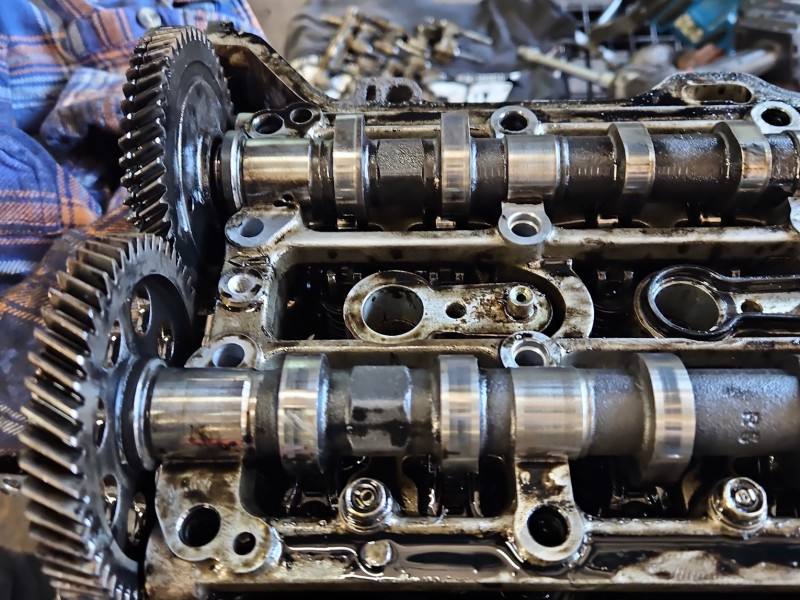 ГБЦ Головка блоку Honda CR-V N22A2 — фото деталі 4