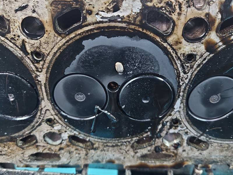 ГБЦ Головка блоку Opel Astra H — фото деталі 14