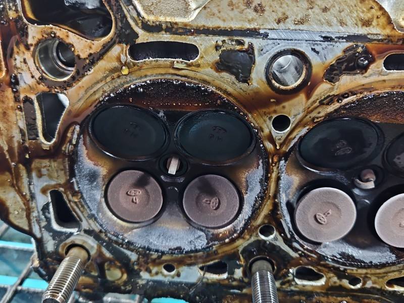 ГБЦ Головка блока Kia Rio — фото детали 17