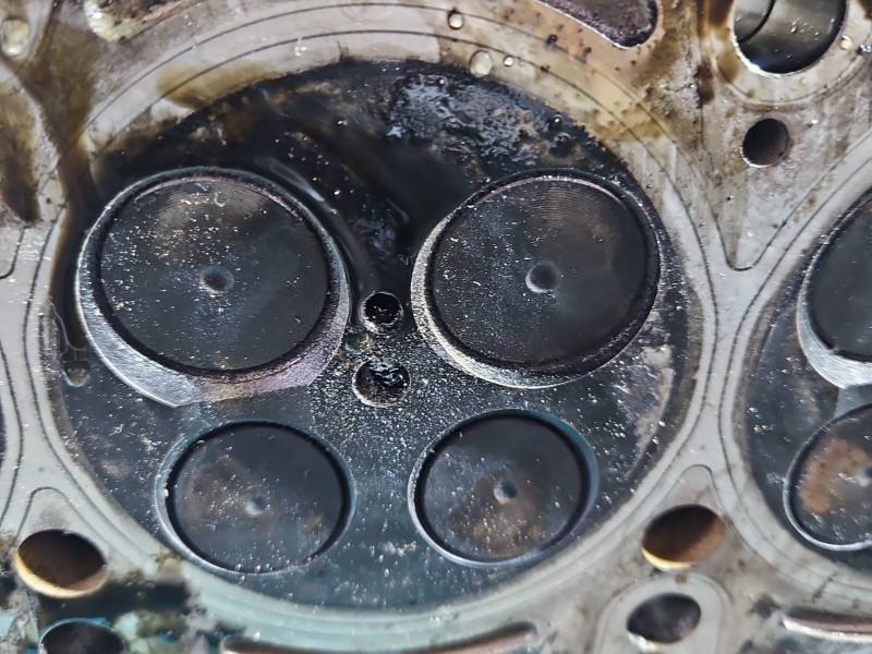 ГБЦ Головка блоку Mercedes E W212 — фото деталі 11