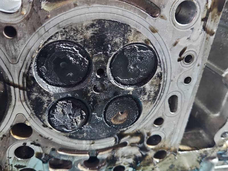 ГБЦ Головка блоку Mercedes E W212 — фото деталі 13