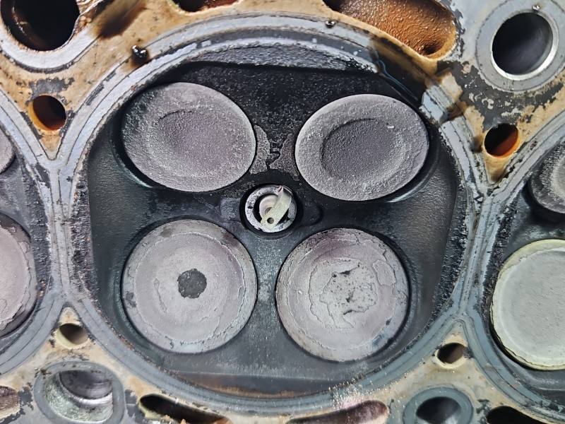 ГБЦ Головка блоку Opel Vectra C Z18XE — фото деталі 15