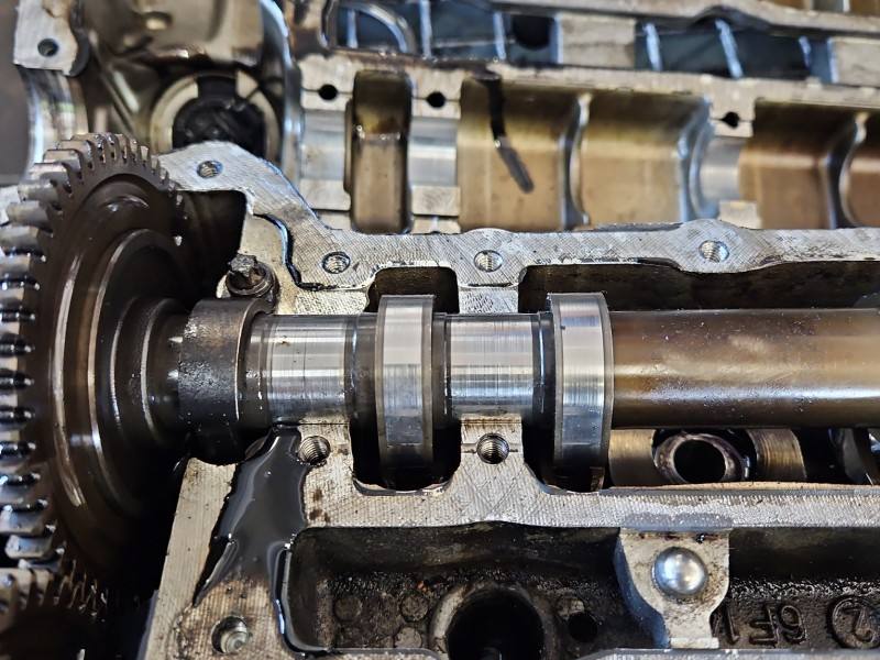ГБЦ Головка блоку Mercedes ML W164 6420163601 — фото деталі 8