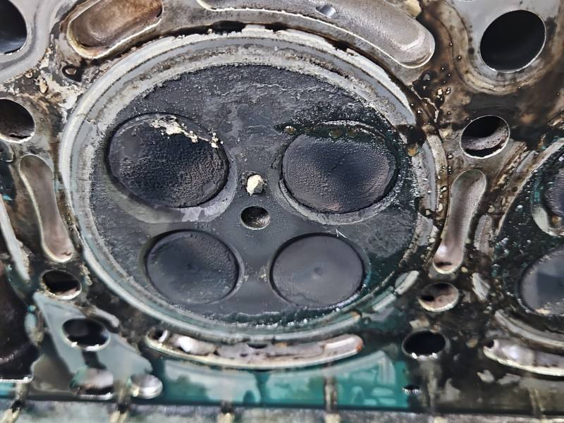 ГБЦ Головка блоку Mercedes ML W164 6420163601 — фото деталі 17