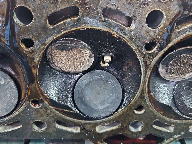ГБЦ Головка блоку Chevrolet Aveo T200 LY4 — фото деталі 20