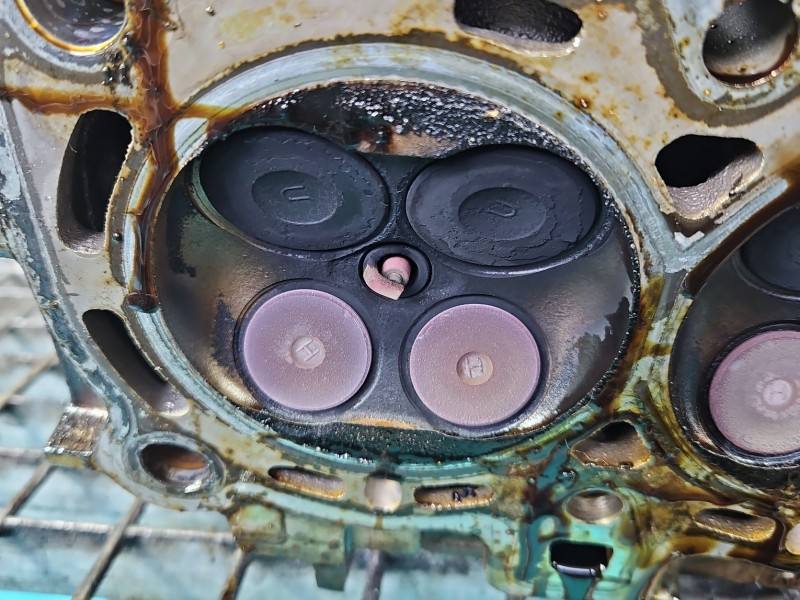 ГБЦ Головка блоку Ford Fiesta RFAE8G-6090-BA — фото деталі 12