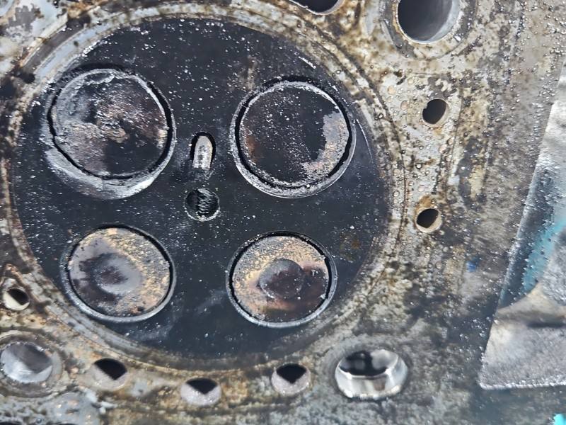 ГБЦ Головка блоку Renault Scenic 3 130C07962R — фото деталі 17