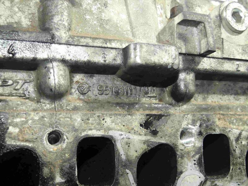 ГБЦ Головка блоку Opel Meriva A Z13DTJ — фото деталі 8