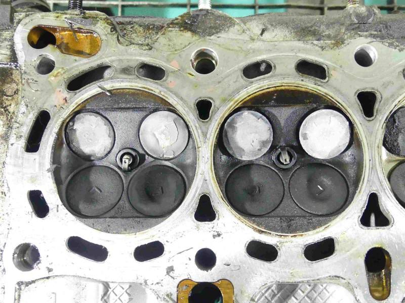 ГБЦ Головка блоку Honda Accord D16B6 — фото деталі 8