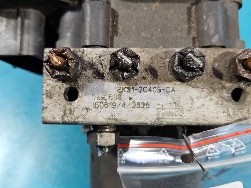 Блок керування ABS АБС Ford Transit EK31-2C405-CA — фото деталі 8