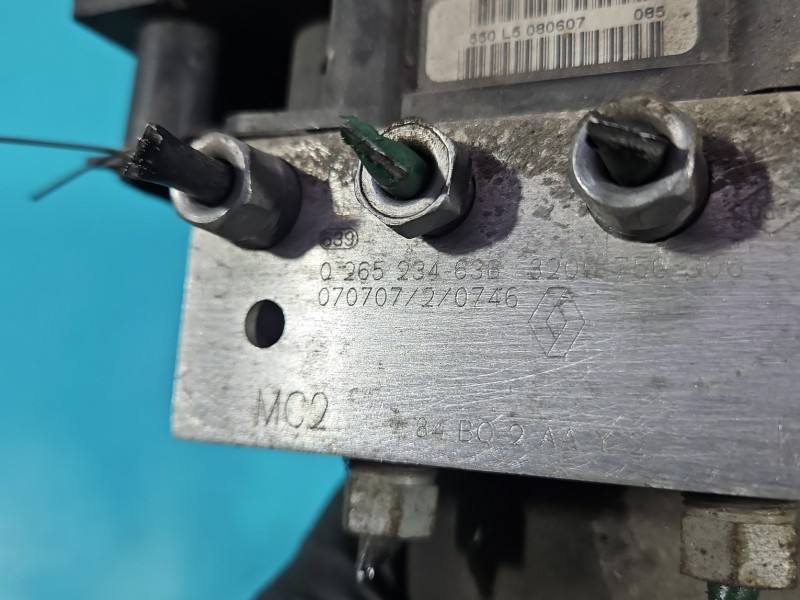 Блок керування ABS АБС Renault Scenic 2 0265234636 — фото деталі 6