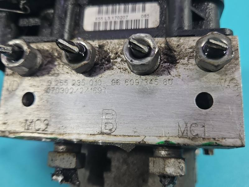 Блок керування ABS АБС Citroen C4 9664148780 — фото деталі 8