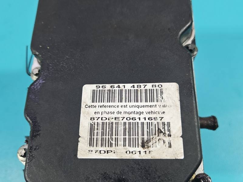 Блок керування ABS АБС Citroen C4 9664148780 — фото деталі 12