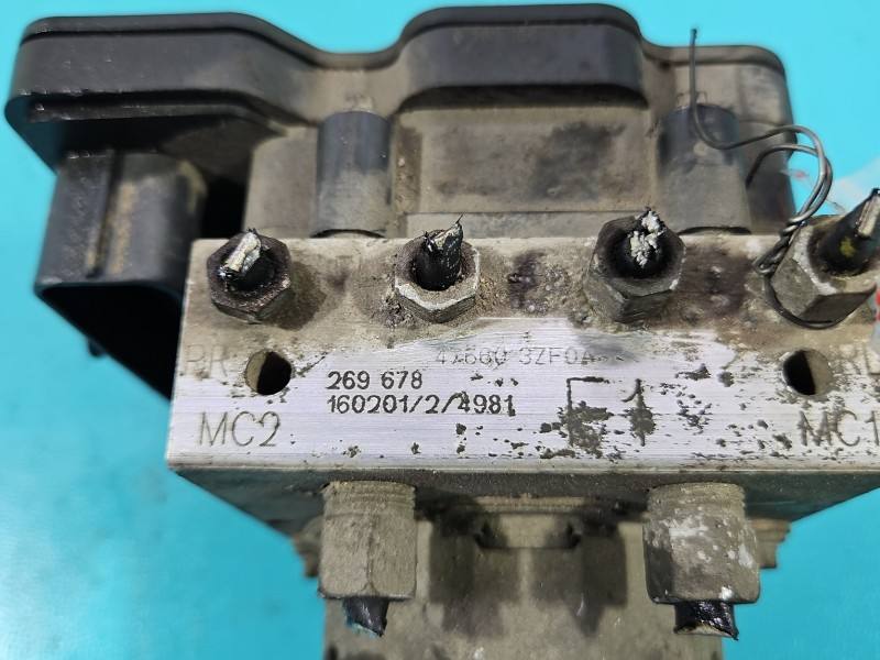 Блок керування ABS АБС Nissan Pulsar 476603ZF0A — фото деталі 6