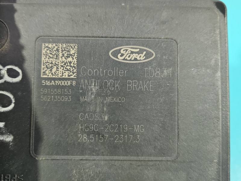 Блок керування ABS АБС Ford Fusion HG9C-2B373-CG — фото деталі 8