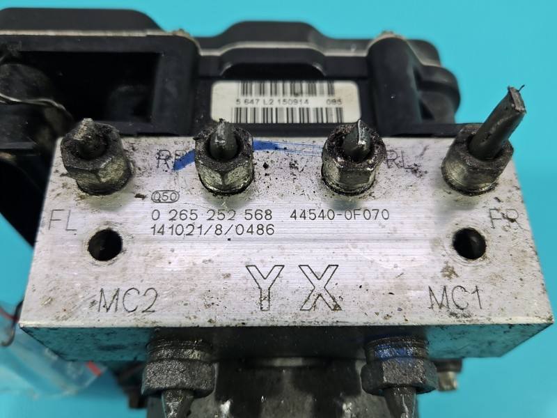 Блок керування ABS АБС Toyota Verso 0265252568 — фото деталі 4