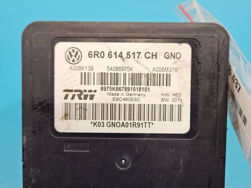 Блок керування ABS АБС Skoda Rapid 6R0614517CH — фото деталі 12