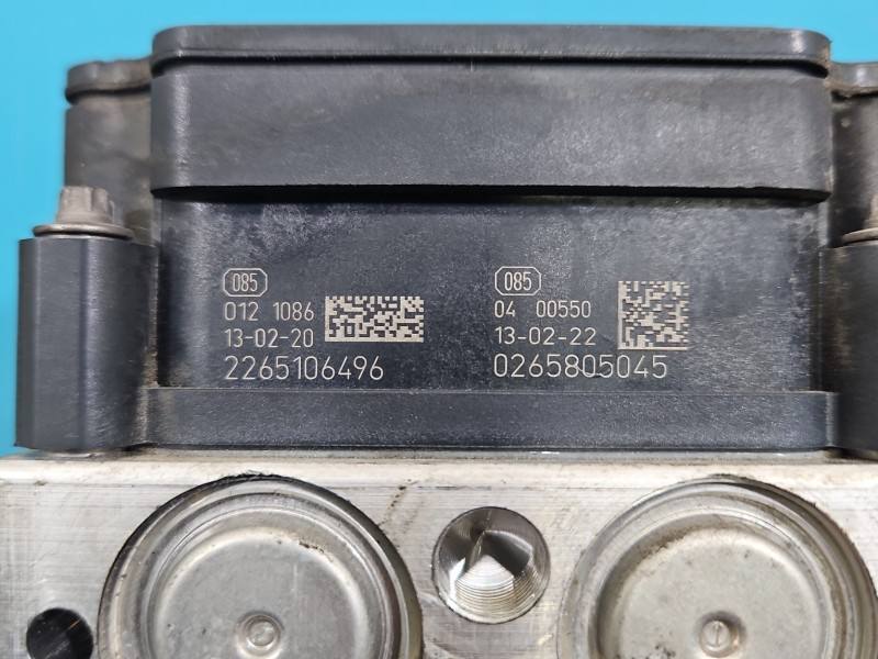 Блок керування ABS АБС Skoda Roomster 0265805045 — фото деталі 9