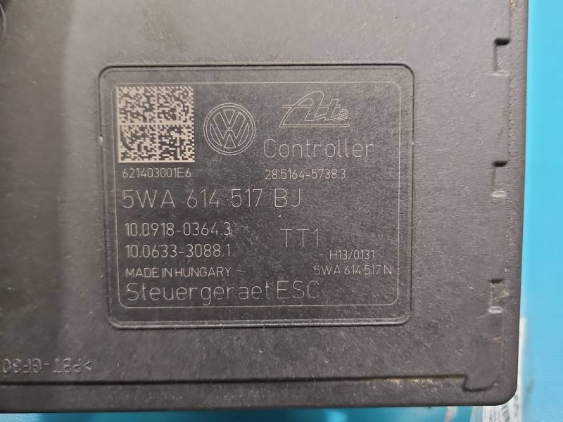 Блок керування ABS АБС Skoda Octavia 4 5WA614517BJ — фото деталі 9