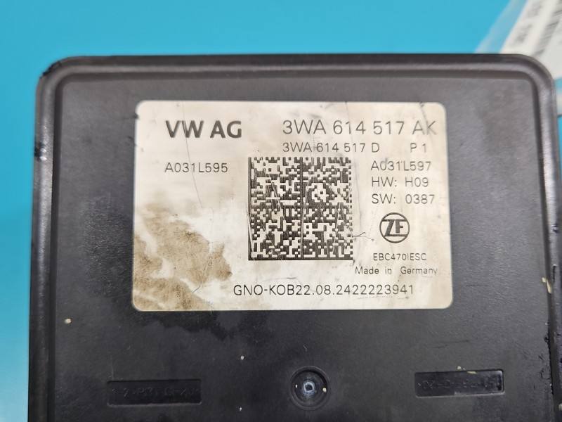 Блок керування ABS АБС Skoda Superb 4 3WA614517AK — фото деталі 12