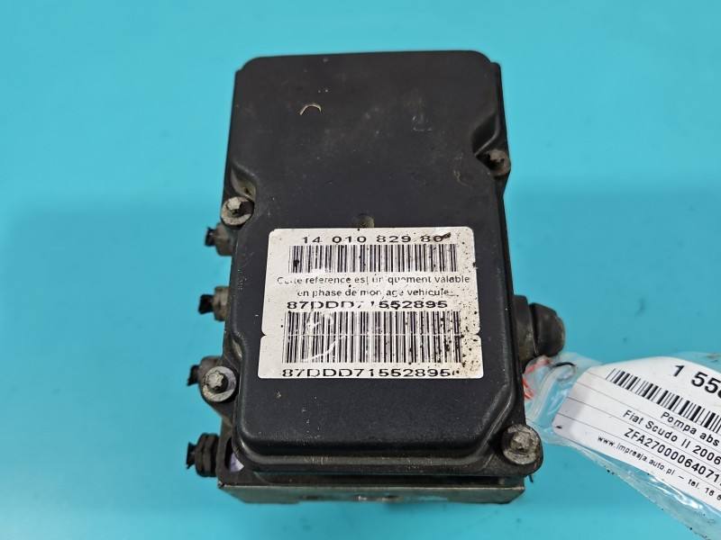 Блок керування ABS АБС Fiat Scudo 0265231550 — фото деталі 12